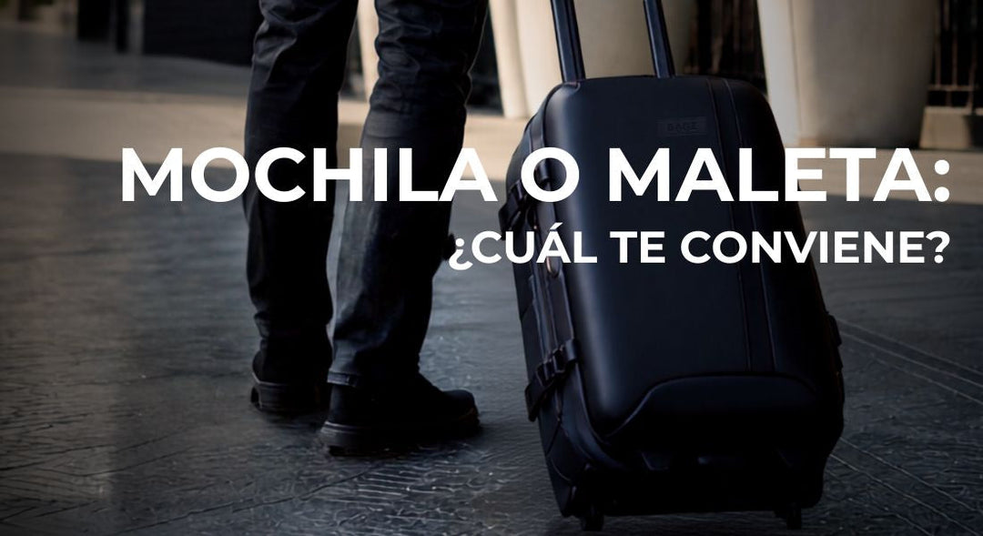 Mochila o maleta de cabina: cuál te conviene según cómo viajas