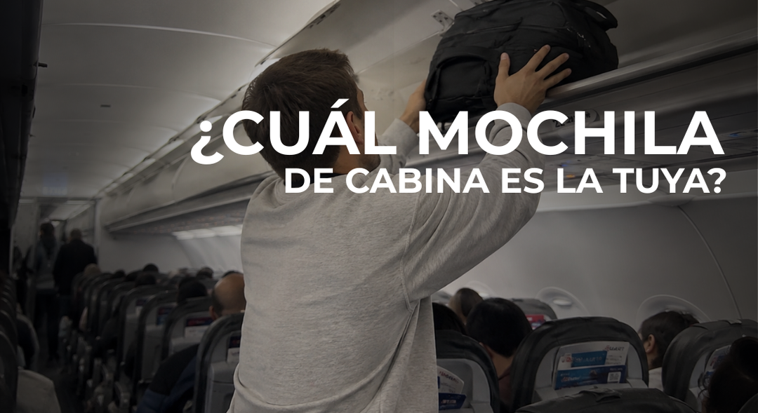 Qué mochila sirve para cabina: comparamos las 4 opciones de Bagz