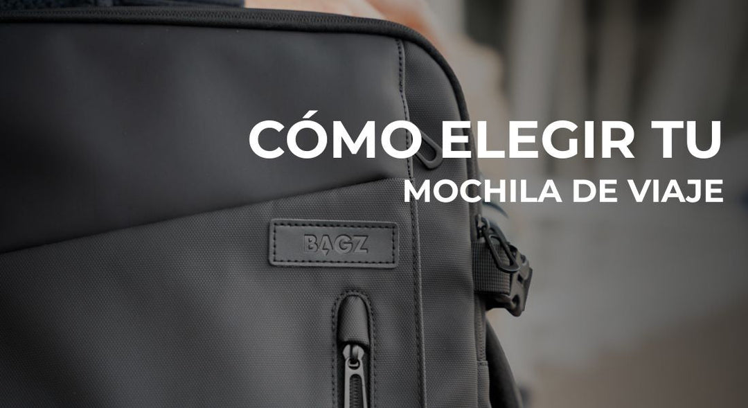 Antes de comprar mochila de viaje, revisa estos 6 puntos