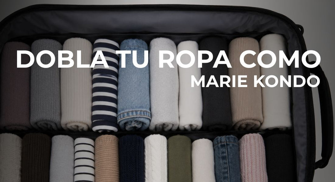 Método KonMari para empacar: orden que sí se nota en el viaje