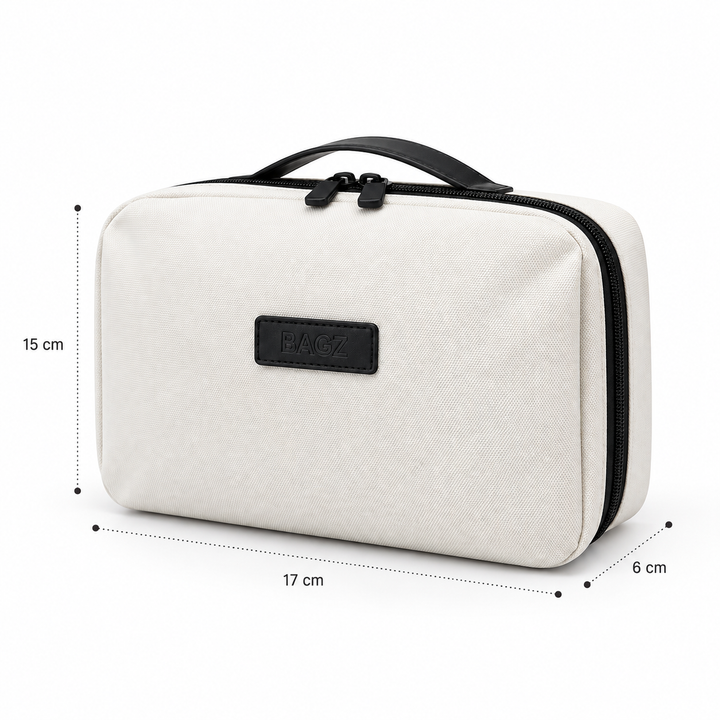 Neceser de viaje impermeable Mini Bagz blanco – vista 2