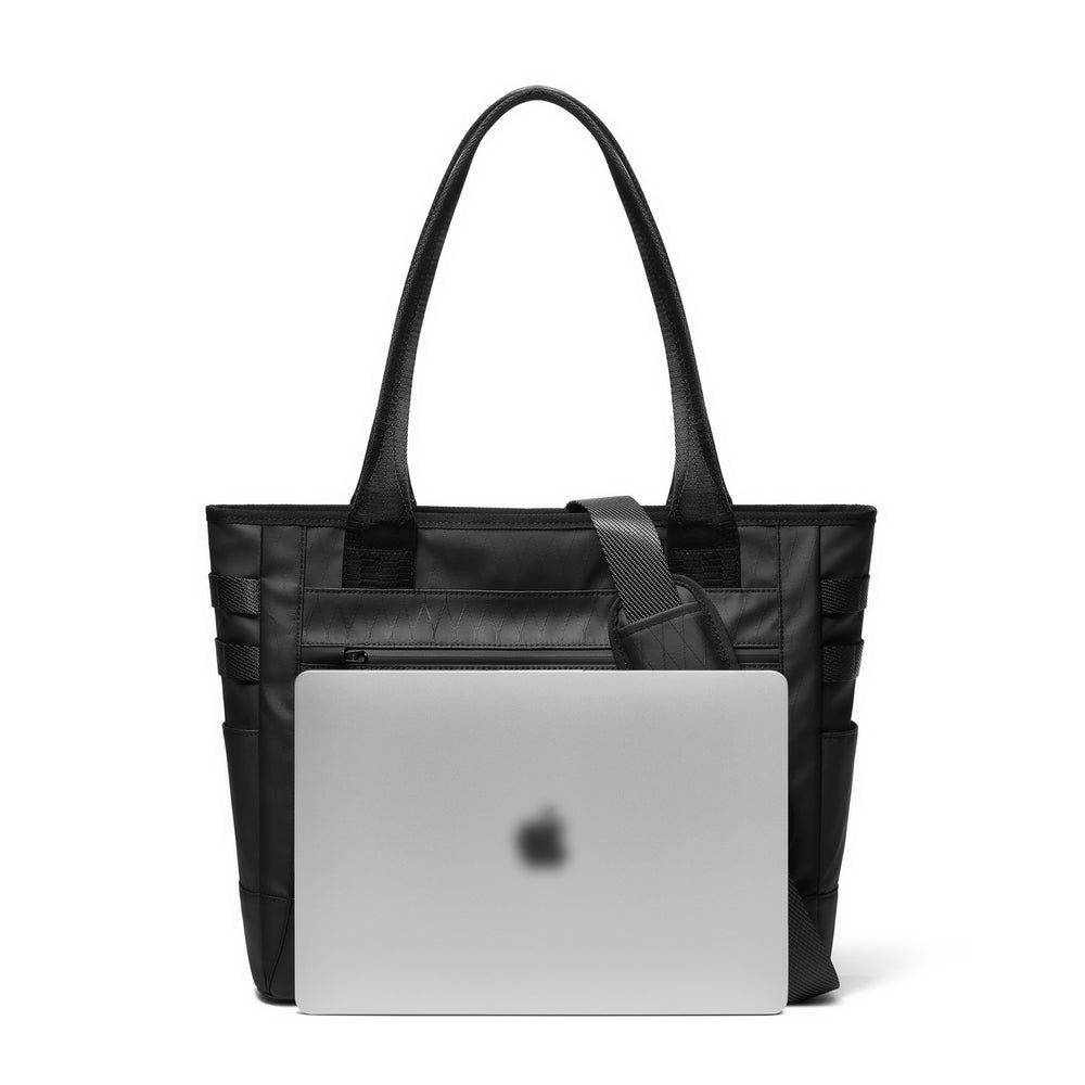 Bolso tote París negro para notebook 15,6" – Bagz, vista 2