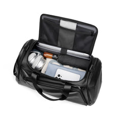 Bolso de viaje Barcelona negro 36L con zapatera – Bagz, vista 12