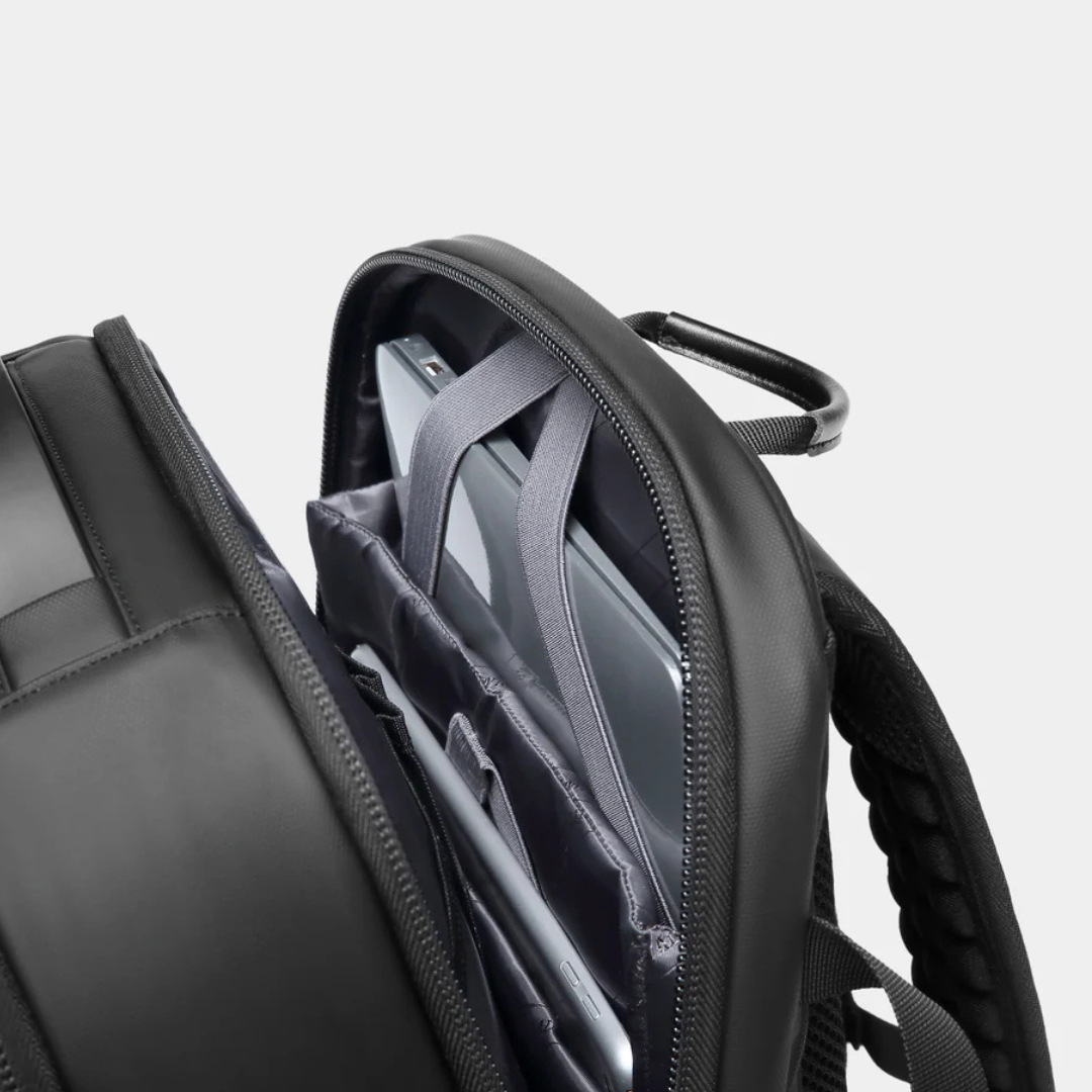 Pack: Mochila de viaje Berlin Azul + Compresor - Pre Venta