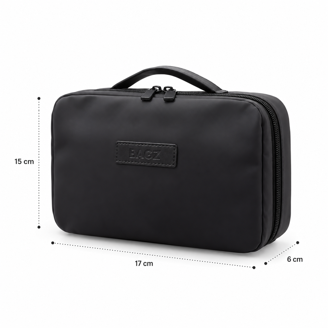 Neceser de viaje impermeable Mini Bagz negro – vista 2