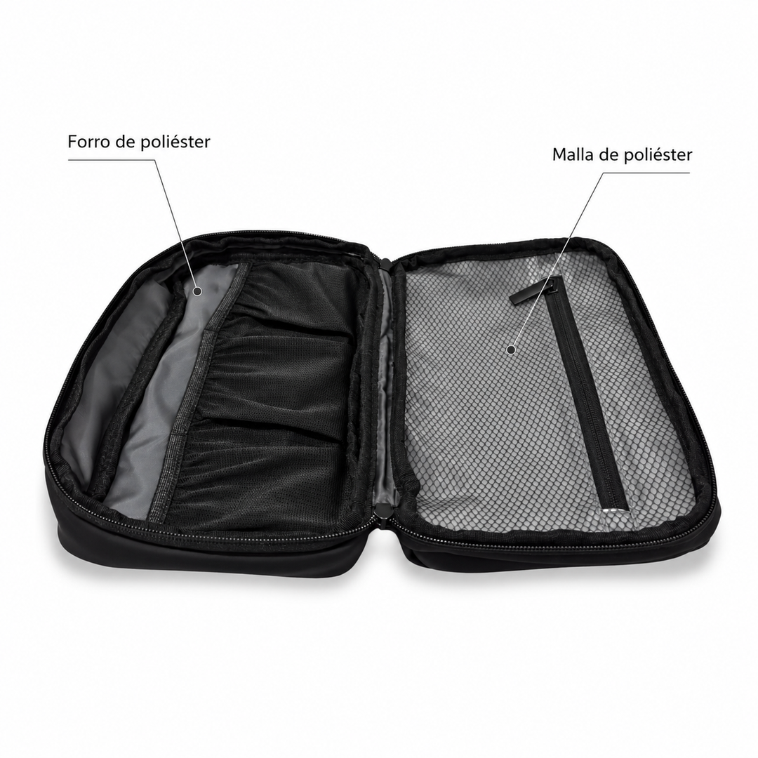 Neceser de viaje impermeable Mini Bagz negro – vista 3