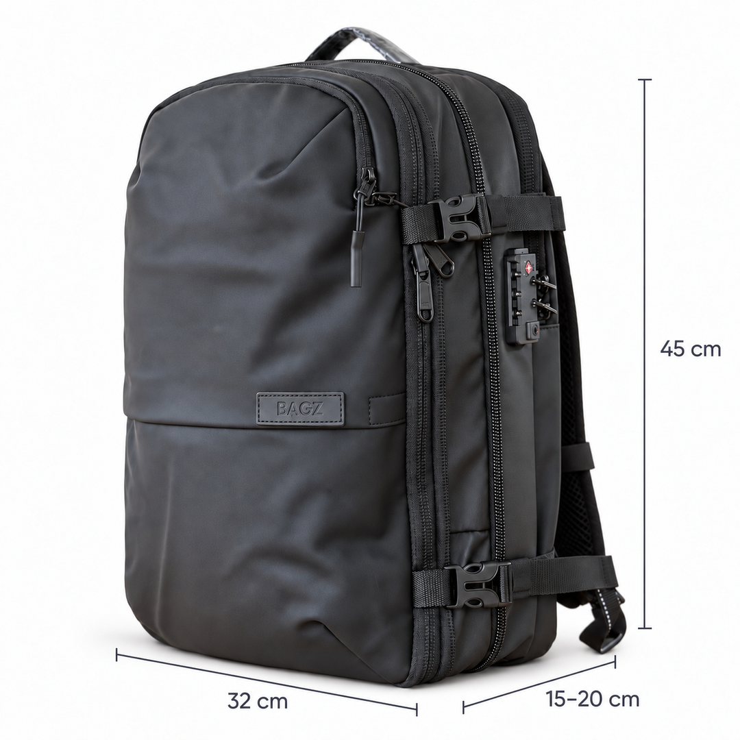 Mochila de viaje comprimible Bagz con compresor Airpump, vista 2
