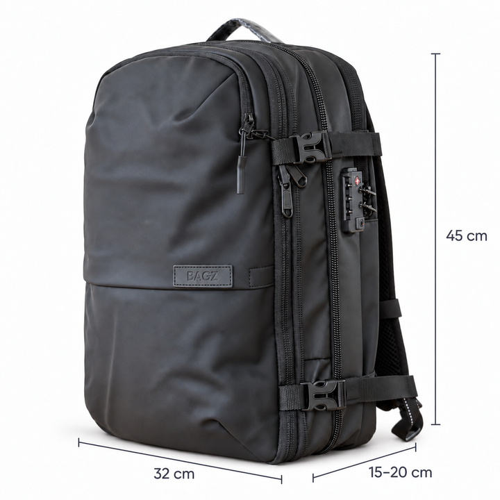 Mochila de viaje comprimible Bagz con compresor Airpump, vista 2