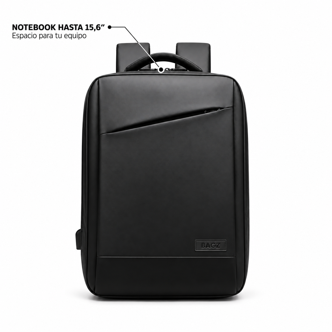 Mochila Ejecutiva Singapur Negra