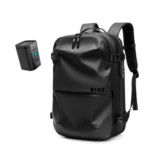 PACK: MOCHILA AIRBAGZ BLACK + COMPRESOR