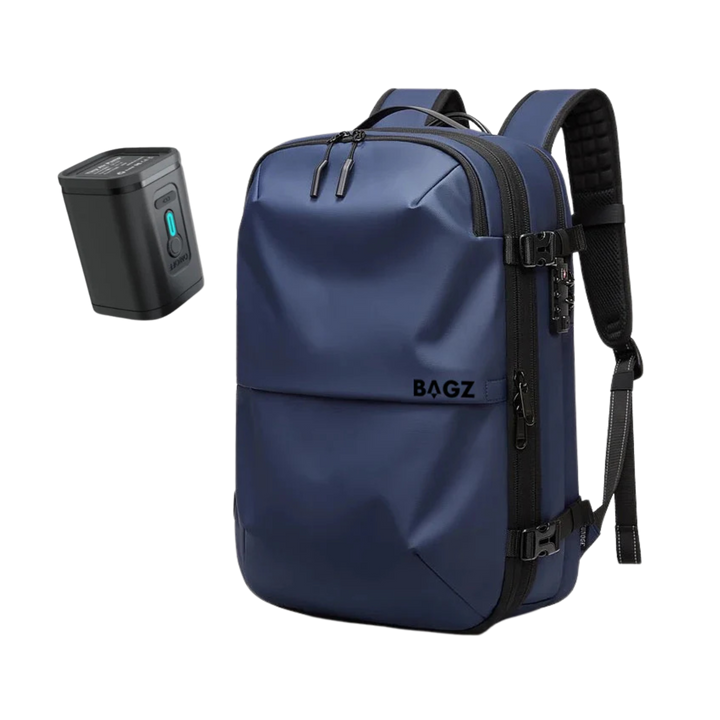 PACK: MOCHILA AIRBAGZ BLUE + COMPRESOR