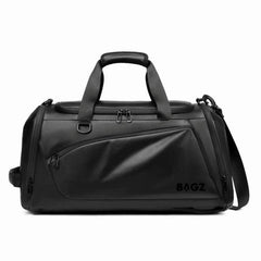 Bolso de viaje Barcelona negro 36L con zapatera – Bagz