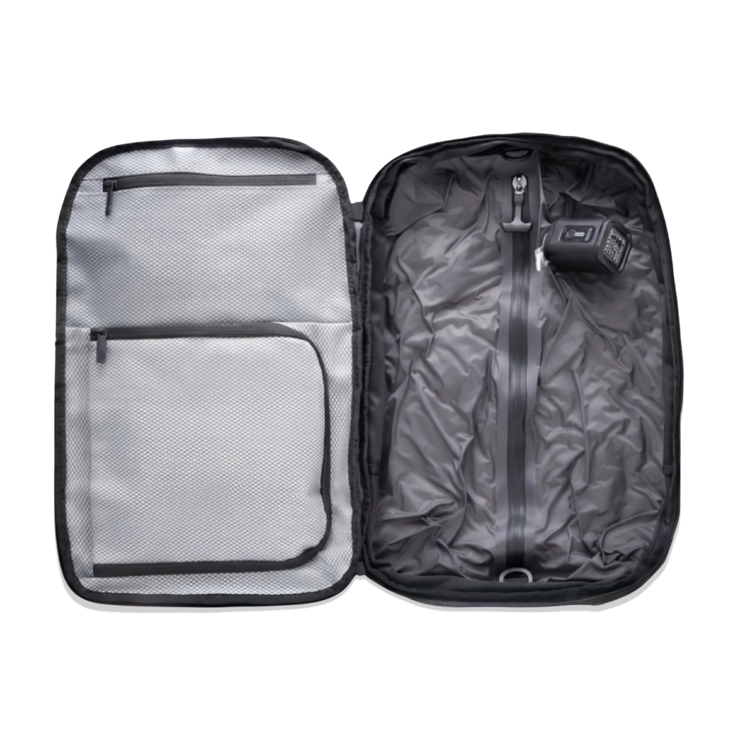 Pack: Mochila de viaje Berlin Azul + Compresor - Pre Venta