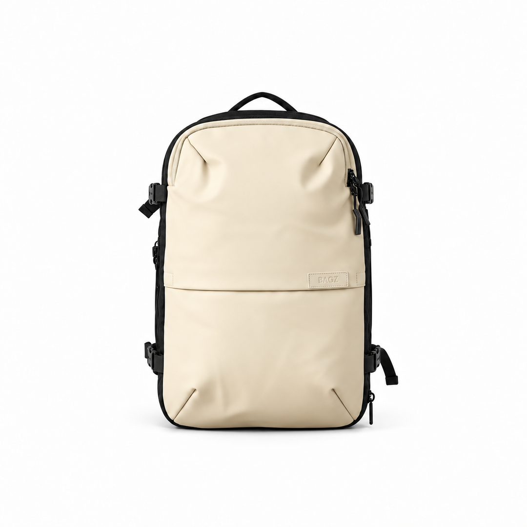 Pack: Mochila de viaje Berlin Beige + Compresor