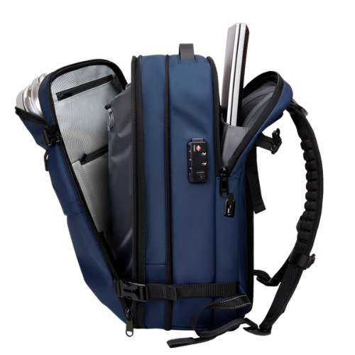 PACK: MOCHILA AIRBAGZ BLUE + COMPRESOR